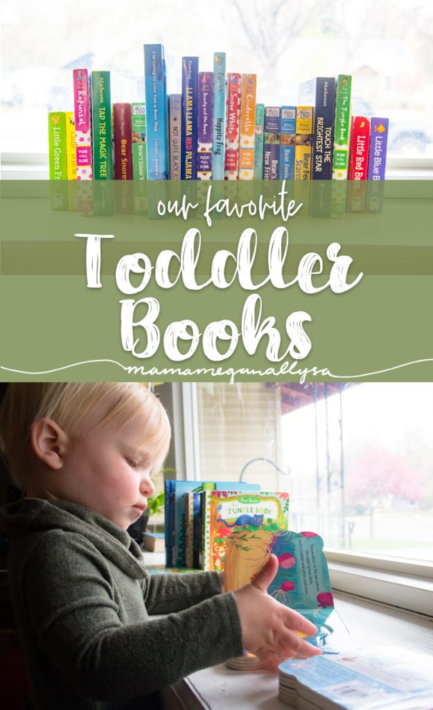 our favorite toddler board books title card