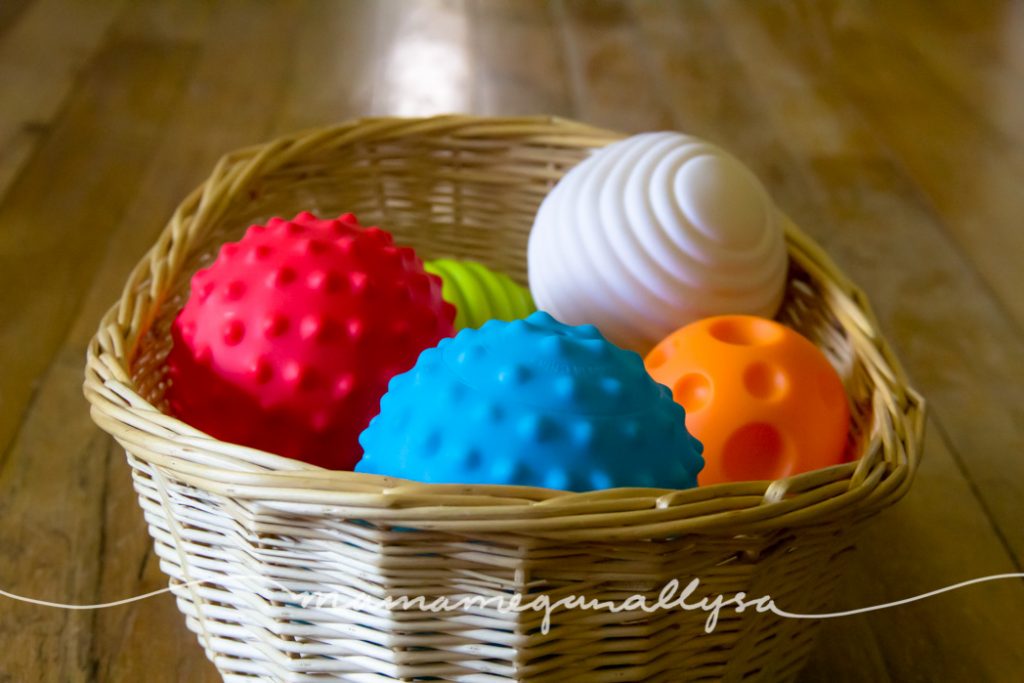 basket of balls for free play