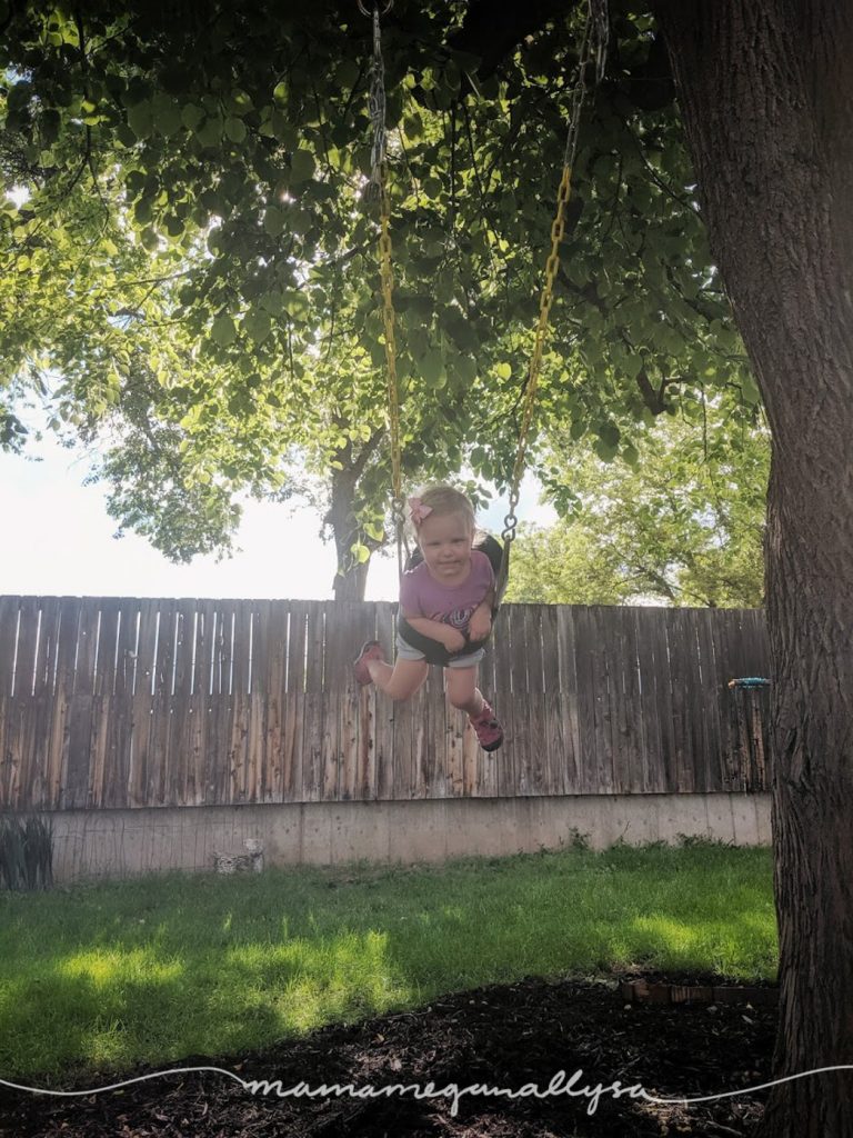 We first got our swing when she was about 9 months old I think. She was mostly indifferent for many months, Then something changed around 14 months or so. Now we can't go outside with out a swing session. 