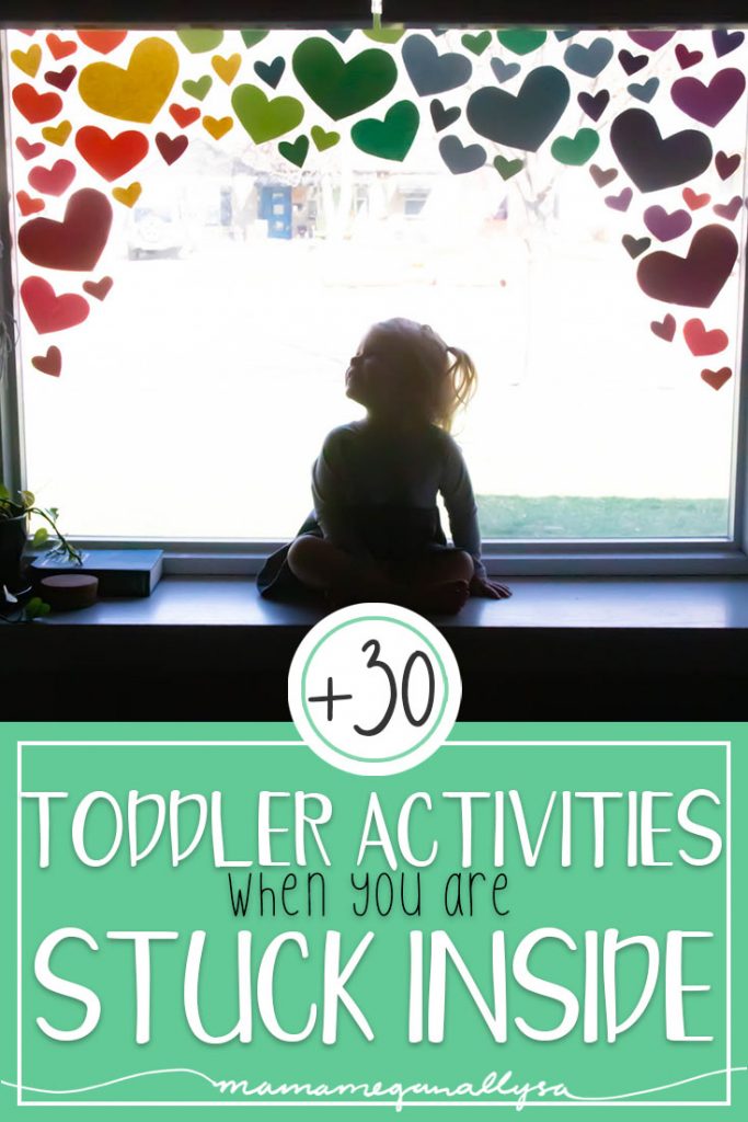 +30 low prep toddler activities when your stuck at home