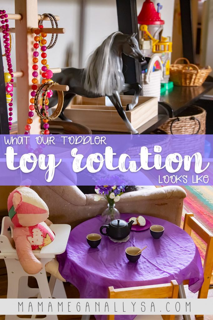 Our Princess toy rotation has lots of opportunities for dress up and imaginative play