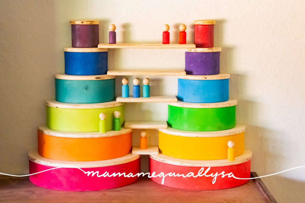 Using your DIY Semicircles and Planks together with your Rainbow is the best of both worlds for sure!