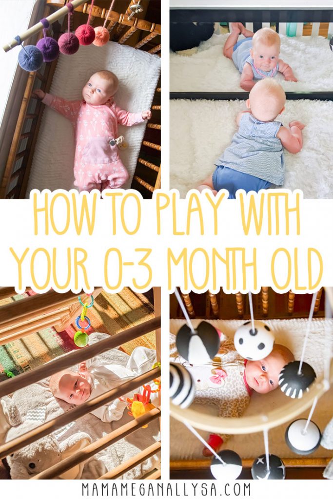 Newborn playtime is super simple. You don't need much to stimulate your baby's senses and help develop their brain and have plenty of fun along the way!