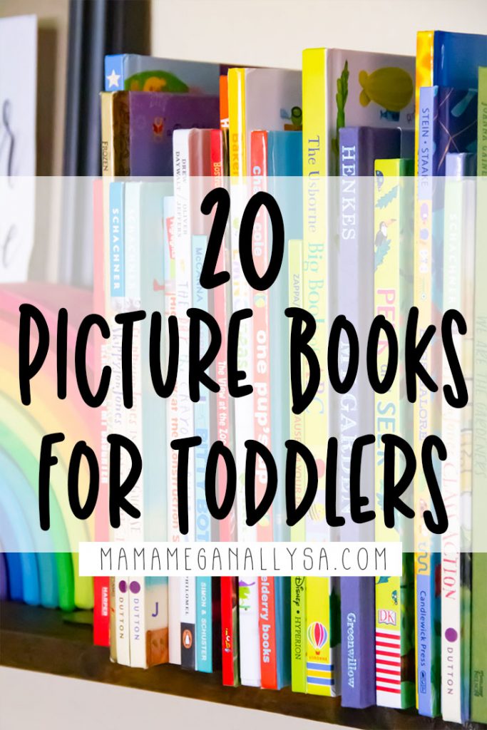 more than 20 of our favorite picture books at almost 3 years old