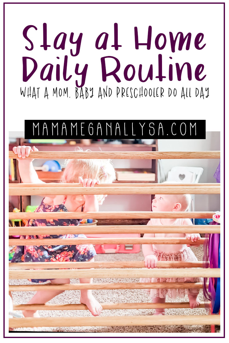 Daily Routine Activity Baby Daily Routine with a Baby and Toddler - MamaMeganAllysa