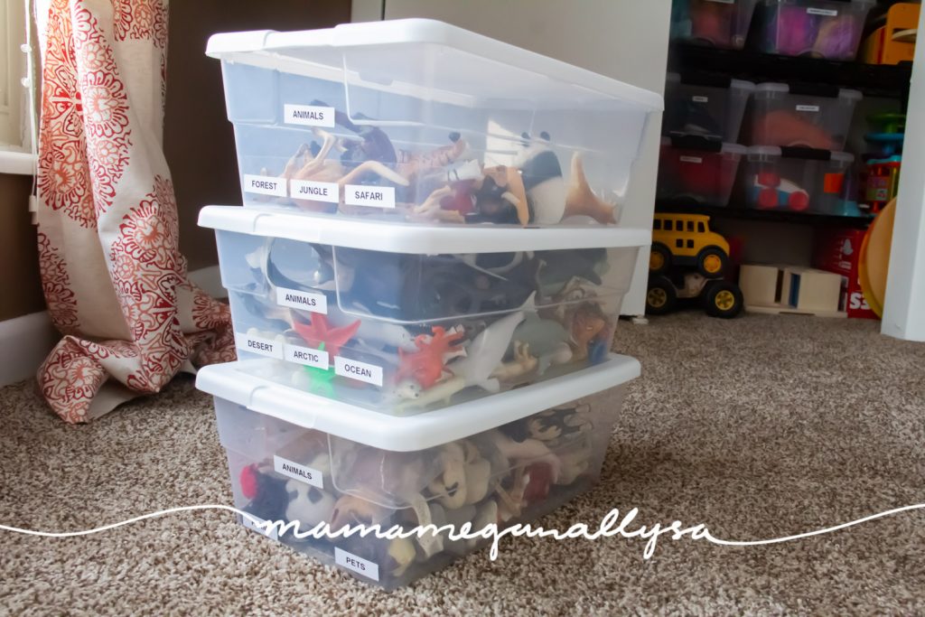 How this Type A Mama Organizes Homeschool Materials for Preschool -  MamaMeganAllysa