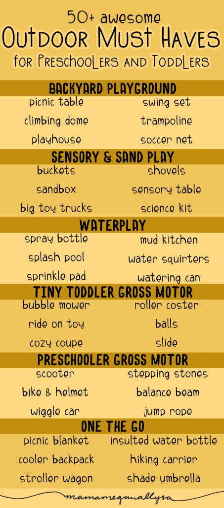 Toddler Summer Must Haves for 1000 Hours Outdoors! - MamaMeganAllysa