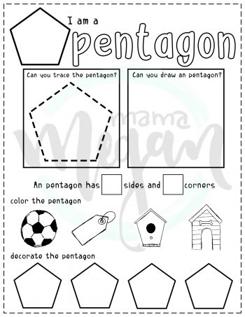 2D Shape Work Printables - Full Set - Image 3