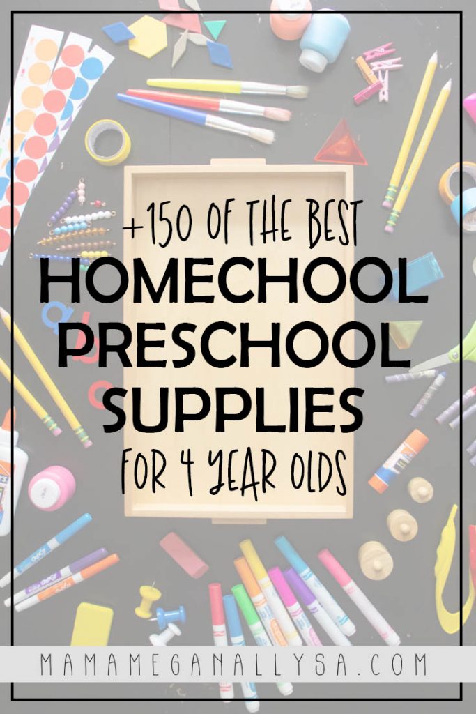 Top 10 Low-Cost and Affordable Homeschool Supplies for Preschool You Need