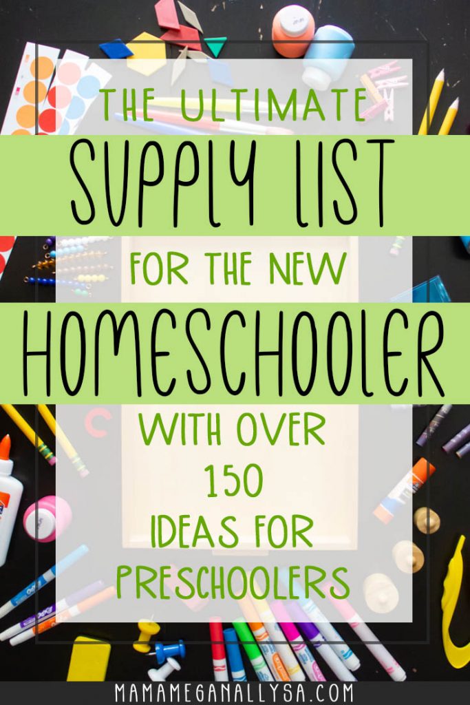 The Best Art Supplies List for Homeschooling