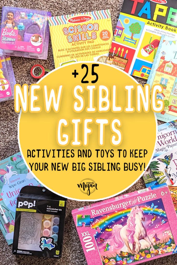 Why you Need a Big Sibling Busy Basket - MamaMeganAllysa