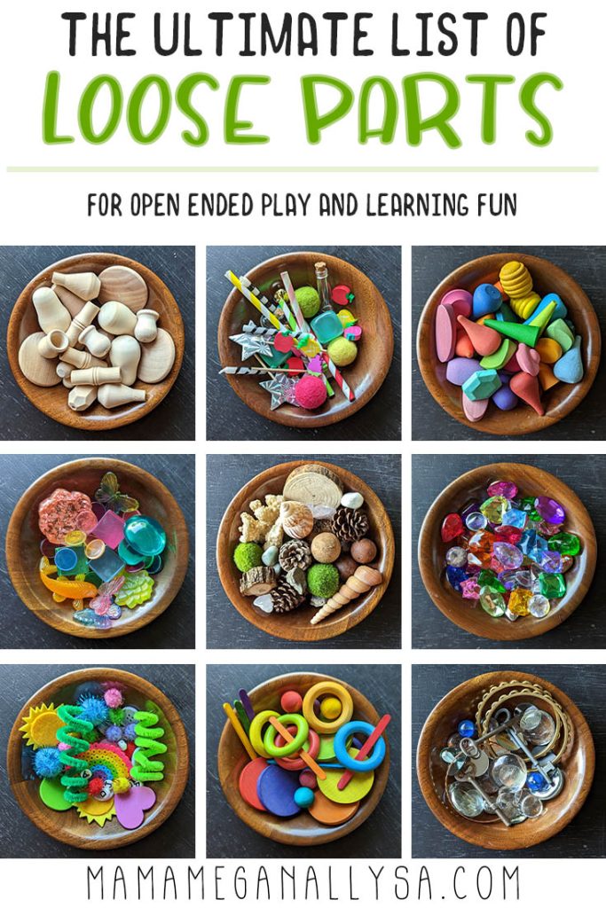 The Ultimate Loose Parts Play Material List for Kids